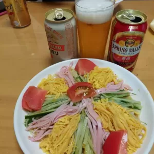 今夜は冷麺のサムネイル